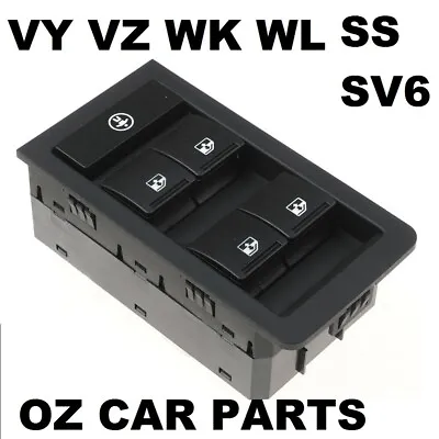 Power Window Main Switch Black Holden Commodore Vy Vz Ss Sv6 Calais Berlina New • $49