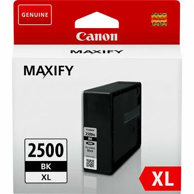 Original Canon PGI2500XL Ink Cartridges For Maxify IB4050 MB5455 MB5155 LOT • £29.49