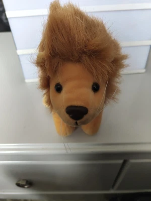 DeAgostini My Animal Kingdom Lionel Lion 18cm Soft Plush Toy From Issue No.1 • £3.50
