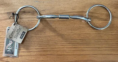 NWT Myler Bits SS Loose Ring With SS Comfort Snaffle 5In Stainless Steel • $99.99