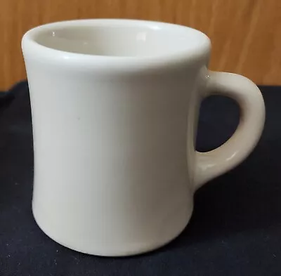 1 VICTOR Stamped 8 Oz Ivory COFFEE Cup MUG Heavy Restaurant Ware Diner Mug 1950 • $30