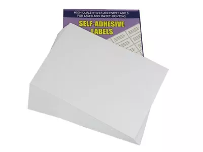 £6.45 • Buy 50 Sheets - 4 Per Sheet - Quality A4 Easy Peel Printer Address Labels *offer*