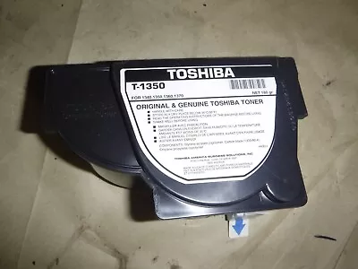 Toshiba T1350 BD-1340/1350 BD-1360/1370 180 Black Toner Cartridge NOS • $44.96