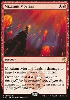 MTG Magic The Gathering Mizzium Mortars (32/147) Guild Kit GRN LP • $1.45