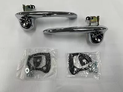 1967 67 1968 68 Ford Mustang Chrome Outside Door Handles Right And Left Pair • $54.95