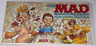 THE MAD MAGAZINE Board Game 1979 Parker Brothers Box In Excellent Condition • $20