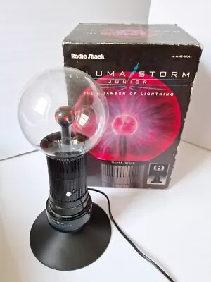 Vintage Realistic Illuma Storm Junior Plasma Globe Original Box Cat No 42-3034 • $39.95