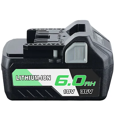 6.0Ah For Hitachi For Hikoki BSL 36B18 18V/36V MultiVolt Li-ion Battery BSL36A18 • £39.98