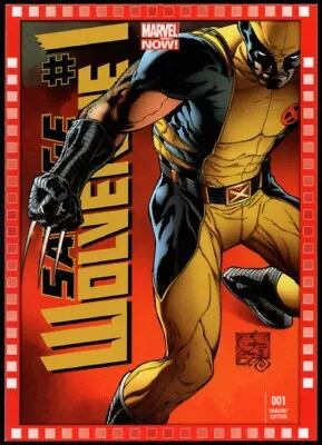 2013 UD Marvel Now!  CUTTING EDGE VARIANT COVER  #118-JQ...SAVAGE WOLVERINE #1 • $4