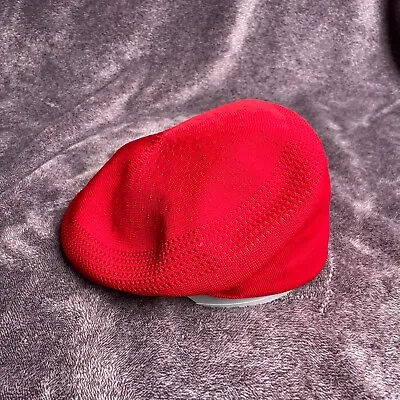 Vintage Kangol Newsboy Cap Hat Red Size Large Tropic 504 Hip Hop 2611 • $19.99