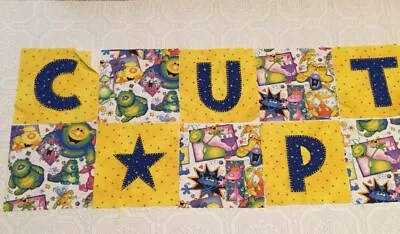 CUTIE PIE This Is A MONSTER Of A Sale Quilt Sewing  Scraps UFO Unfinished Object • $99.96