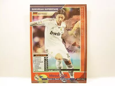 Panini WCCF 2011-12 EUS Mesut Ozil 1988 Germany　Real Madrid CF Spain 11-12 • $1