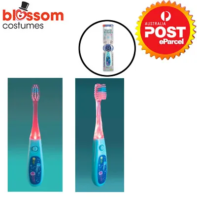 NG295 Flashing Blue Jellyfish Light Up Toothbrush Teeth Kids Child Toddler Gift • £6.22