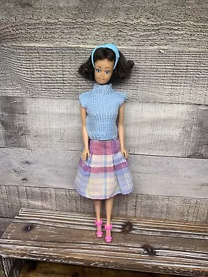 Vintage 60's Brunette Midge Doll~Barbie Mattel~Straight Leg • $24.99