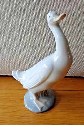 NAO Duck/Goose Standing Head Up Figurine Made By Lladro 1978 #4552 • £11.50