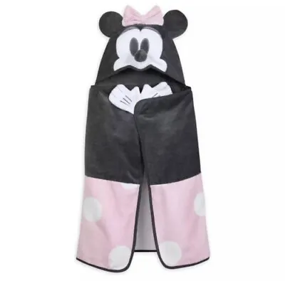 Disney Minnie Mouse Hooded Towel For Baby New • $44.90
