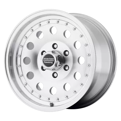 1 New 14X7 0 5X120.65 American Racing AR62 Outlaw II Machined Wheel/Rim • $119