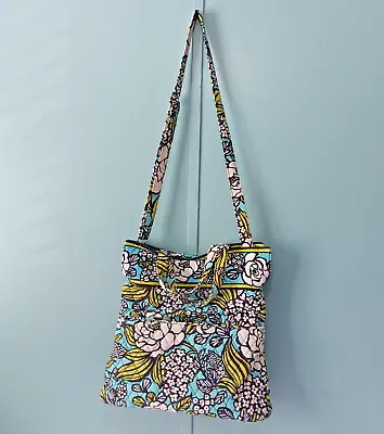 Vera Bradley Handbag Island Blooms (Retired) Shoulder Strap 2 Handles • $16.99