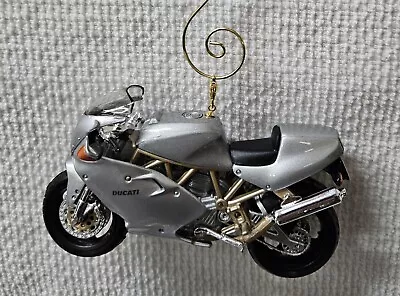 DUCATI 900  MOTORCYCLE  HOLIDAY  Ornament  Hanger/ Gift Box. • $15.10