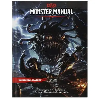 $52.84 • Buy Dungeons & Dragons Monster Manual 5th Edition