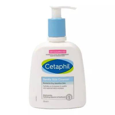 £10.69 • Buy Cetaphil Gentle Skin Face & Body Cleanser For Dry Sensitive Skin 236ml