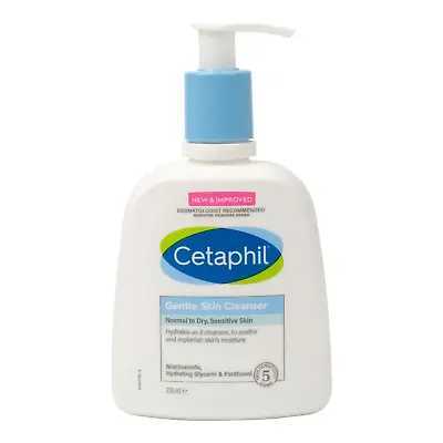 Cetaphil Gentle Skin Face & Body Cleanser For Dry Sensitive Skin 236ml • £11.20