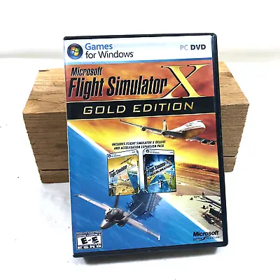 Microsoft Flight Simulator X: Gold Edition (PC: Windows 2008) • $24.99