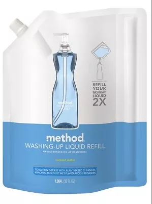 Method Washing Up Liquid Refill Coconut Water 1L-10 Pack • £44.16