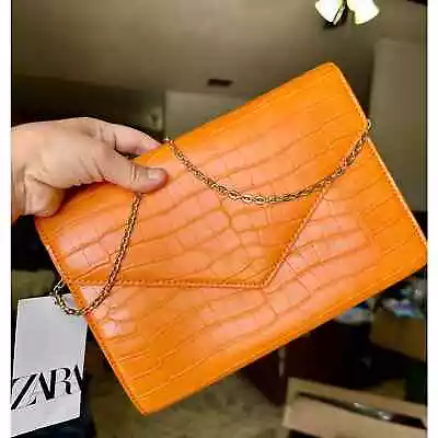 ZARA Crossbody Clutch 6253/110 • $55