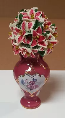  Minton  - Atlas FLORAL TREASURES Posy Vase FLOWER Decoration (110) • $9.99