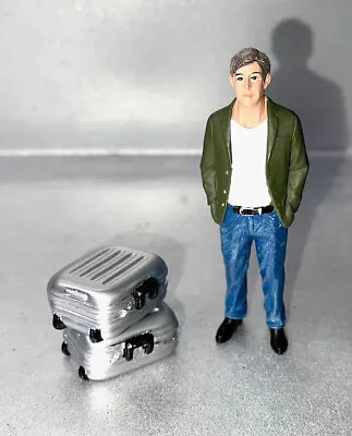 American Diorama Figure Set Gent W Aluminum Luggage 3 Pc Set 1/24 Scale Diorama • $14.95
