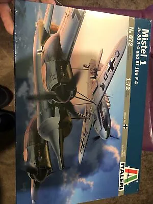 Italeri Mistel 1 JU-88 A4 With Bf-109F 1/72 Scale Model Kit 072 NEW Sealed • $49.99