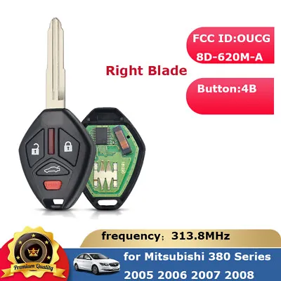 $29.89 • Buy 4 Button Complete Remote Key Fob For Mitsubishi 380 Series 2005 2006 2007 2008 