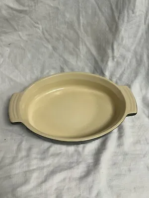 Le Creuset Stoneware Oval Baker Casserole Pasta Dish 28x19cm Green • £20