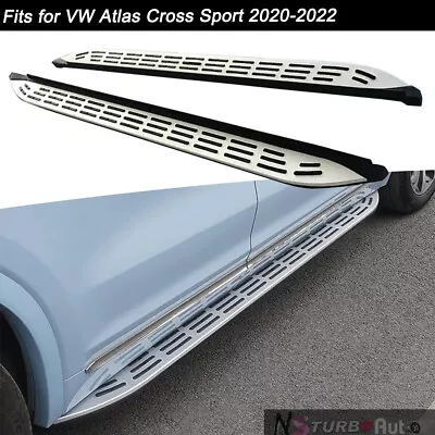 Running Boards Fits For VW Atlas Cross Sport 2020-2024 Side Step Nerf Bars • $339