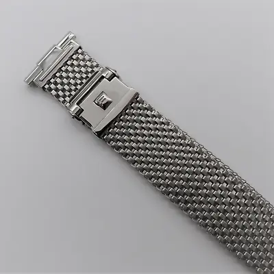 Wide Version Komfit  JB  Mesh Watch Bracelet With Straight Ends • $142