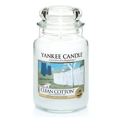 Yankee Candle Large Jar Candle Clean Cotton • £26.27