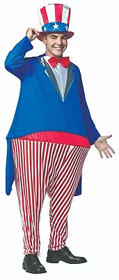 Uncle Sam Hoopster Men's Costume Adult-Sized 6654 • $34.99