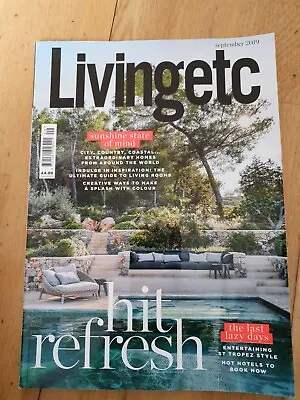£2.50 • Buy Living Etc Magazine September 2019