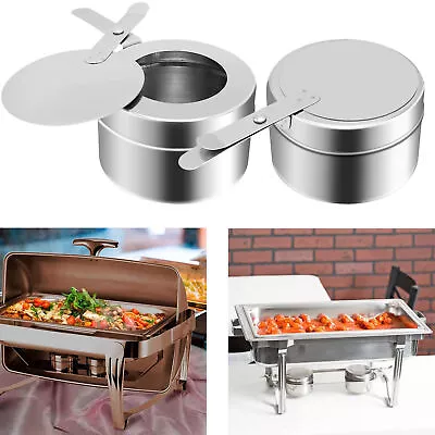 Mini Alcohol Stove Sturdy Cooking Liquid Alcohol Buffet Heater Stainless Steel • $25.23