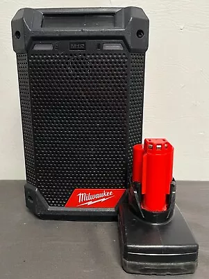 Milwaukee M12 Radio/Charger/Bluetooth/USB : 2951-20 W/ Battery XC 4.0 MPP019274 • $99