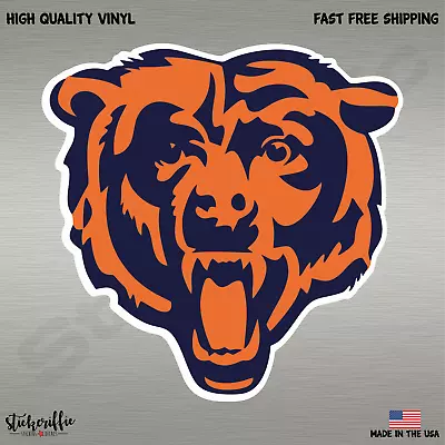 Chicago Bears Bear NFL Football Color Logo Sports Decal Sticker - Free Shipping • $1.99