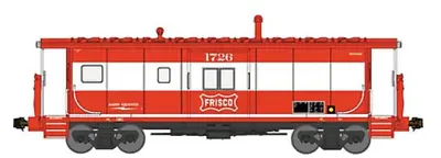 Bluford Shops N Scale Frisco SLSF #1726 Int. Ph. 4 Bay Window Caboose 44090 • $37.99