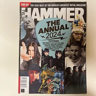 METAL HAMMER Magazine 2024 ANNUAL Iron Maiden VILLE VALO Avenged Sevenfold KORN • $28.99