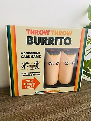 Throw Throw Burrito A Dodgeball Card Game | Exploding Kittens | FREE POSTAGE • $33.95