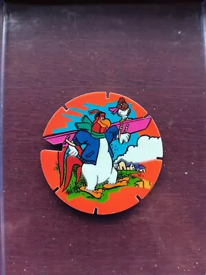 1996 LOONEY TUNES Time Warp Techno Tazos No 208 Wilbur Wright & Orville Wright • $2