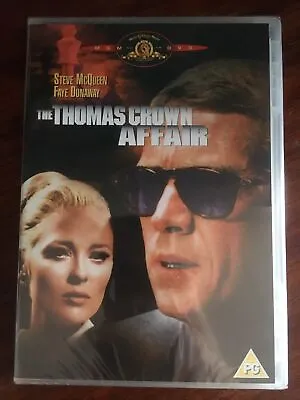 The Thomas Crown Affair DVD Steve McQueen Faye Dunaway Paul Burke New & Sealed • £4.96