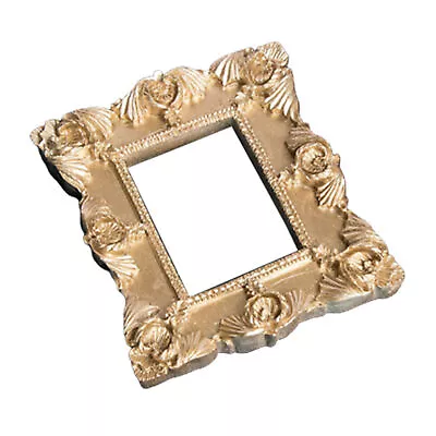 Vintage Gold Resin Picture Photo Frame Wedding Party Table Place Card Home Decor • $15.76