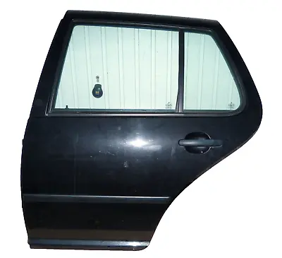 VW Golf IV Door Rear Left LC9Z Black Doors 4 - With Or Without Attachment Parts • $76.03