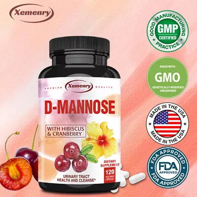 D-Mannose 1400mg - With Cranberry - Urinary Track Health Clean And Protect • $25.14